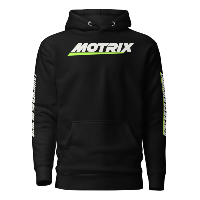 Motrix SPORT Hoodie — 05/09 Racing Livery, Black